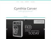 Tablet Screenshot of cynthiacarver.com